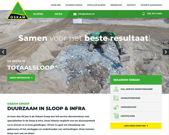 Aannemersbedrijf Oskam Logo
