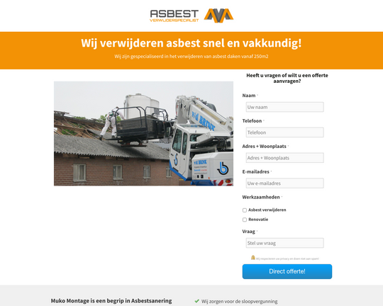 Asbestverwijder Specialist Logo