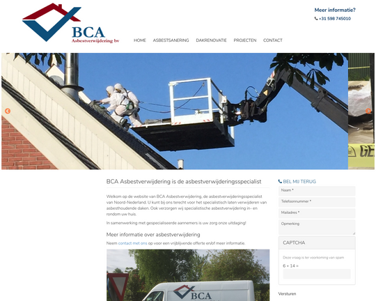 BCA Asbestverwijdering Logo