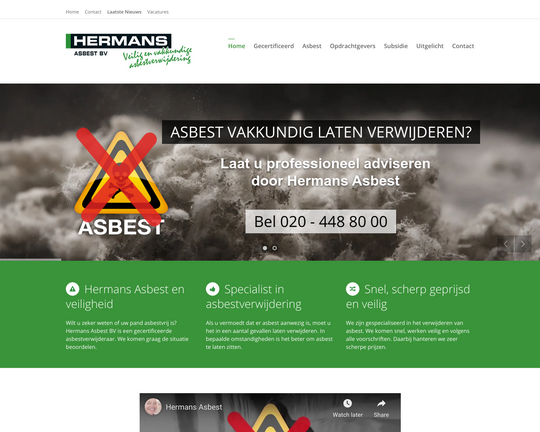 Hermans Asbest Logo
