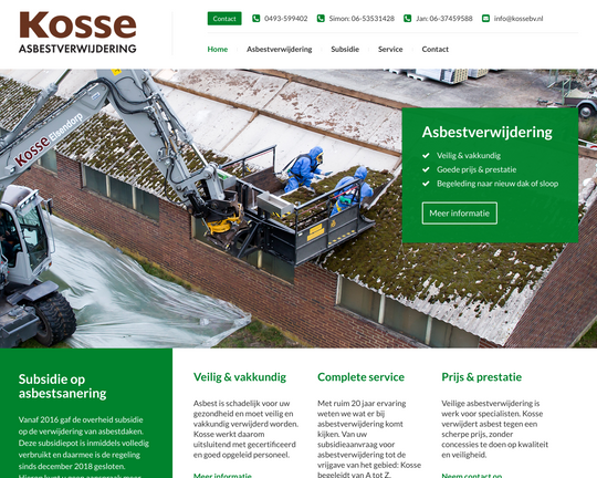 Kosse Asbestverwijdering Logo
