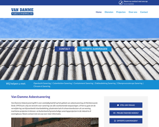 Van Damme Asbest Logo