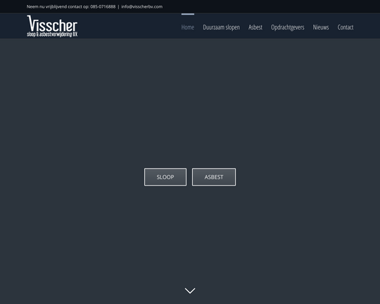 Visscher Sloop en Asbestverwijdering Logo